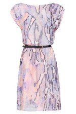 Wrapped Back Printed Dress, Mango, 2,390 INR